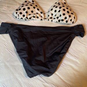 Victoria Secret Swim Top - M & Massimo Swim Bottoms Large - Great Used Condition